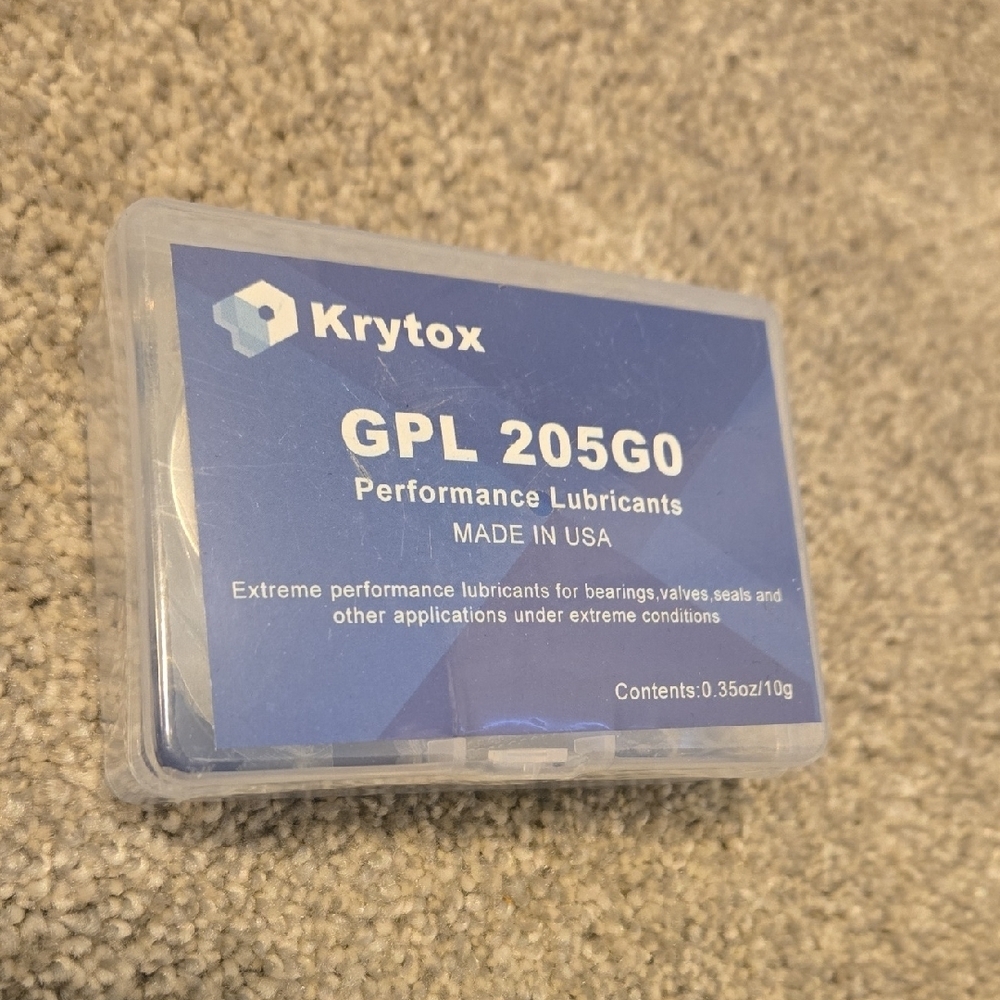 Krytox GPL 295GO Performance Lubricants 10g